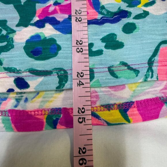 Lilly Pulitzer Essie Tank Women’s Medium Multi Print Soft Knit EUC - Picture 9 of 10